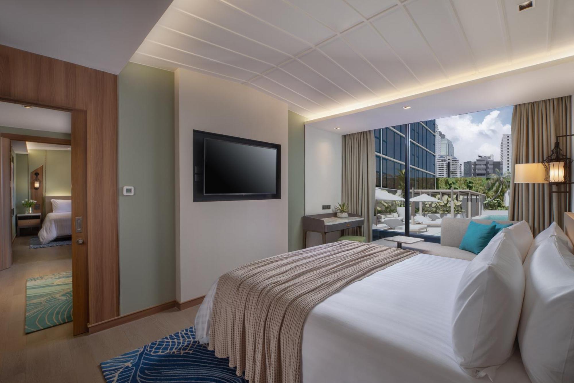 Nysa Hotel Bangkok Sukhumvit 11 Eksteriør bilde A bedroom at the hotel