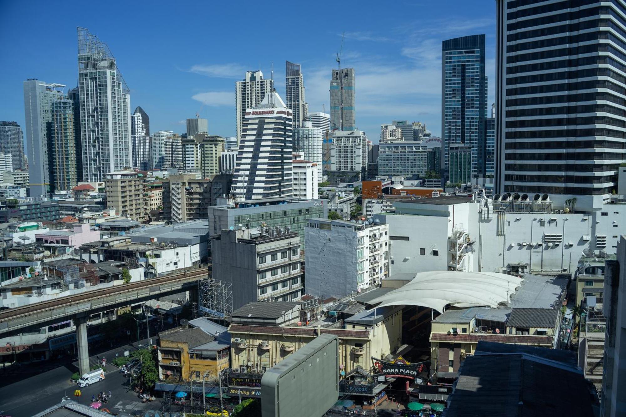 Nysa Hotel Bangkok Sukhumvit 11 Eksteriør bilde San Diego skyline